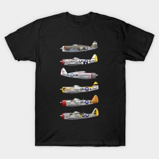 Republic P-47 Thunderbolt "The Jug" P47 T-Shirt